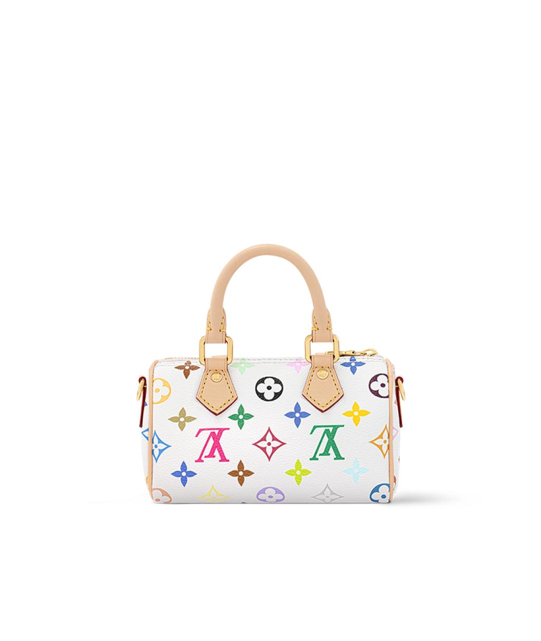 LOUIS VUITTON Белая сумка через плечо, фото 3