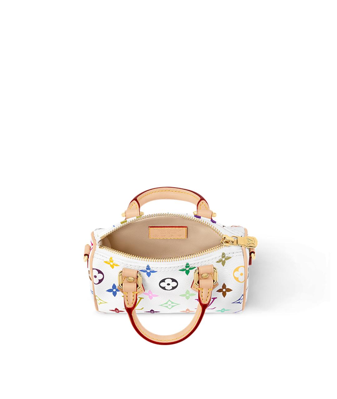 LOUIS VUITTON Белая сумка через плечо, фото 4