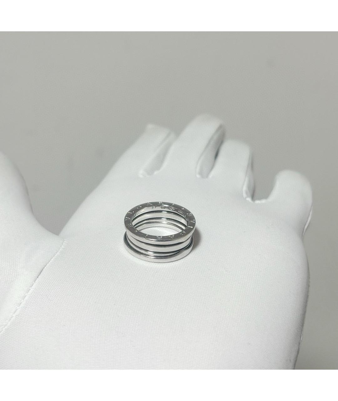 BVLGARI Белое кольцо из белого золота, фото 5