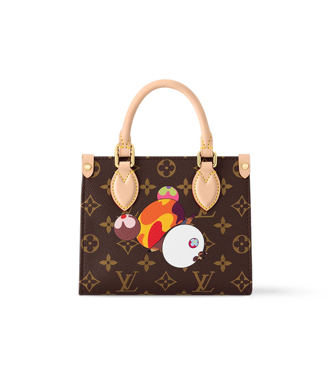 LOUIS VUITTON Коричневая сумка через плечо, фото 3