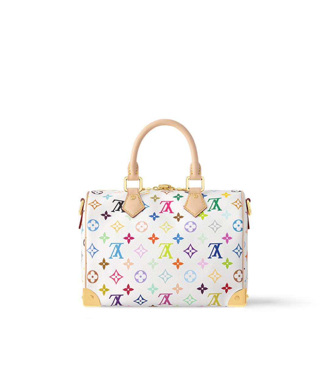 LOUIS VUITTON Белая сумка через плечо, фото 3