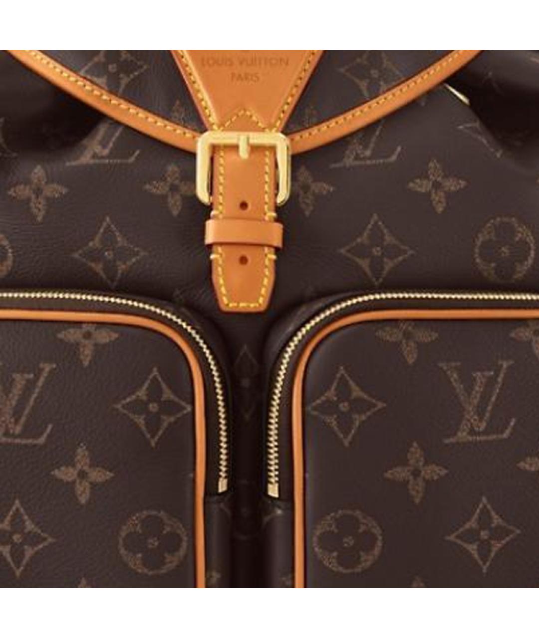 LOUIS VUITTON Коричневый рюкзак, фото 5