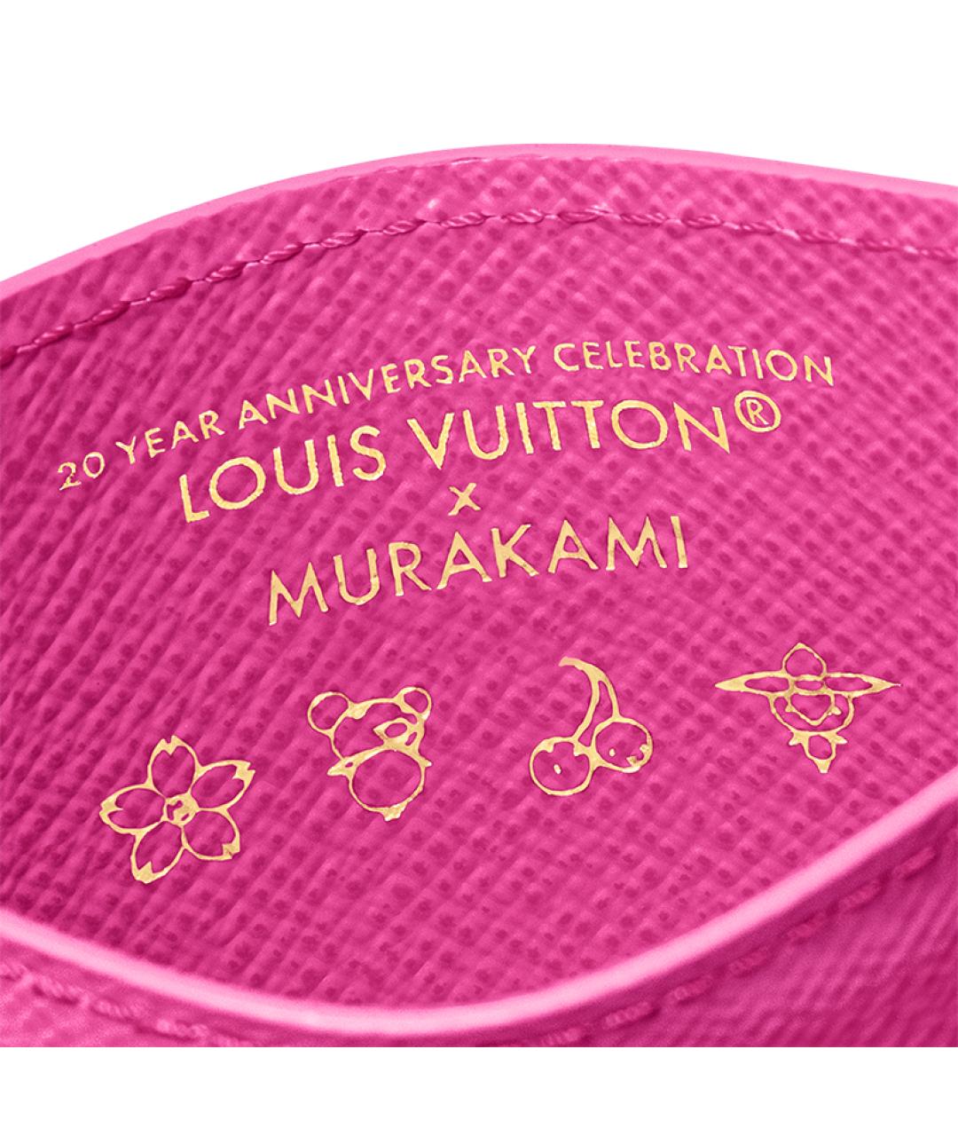 LOUIS VUITTON Белый кожаный кардхолдер, фото 5