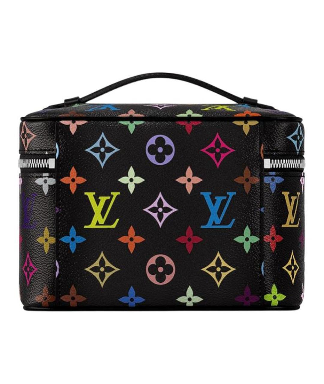 LOUIS VUITTON Черная косметичка, фото 3