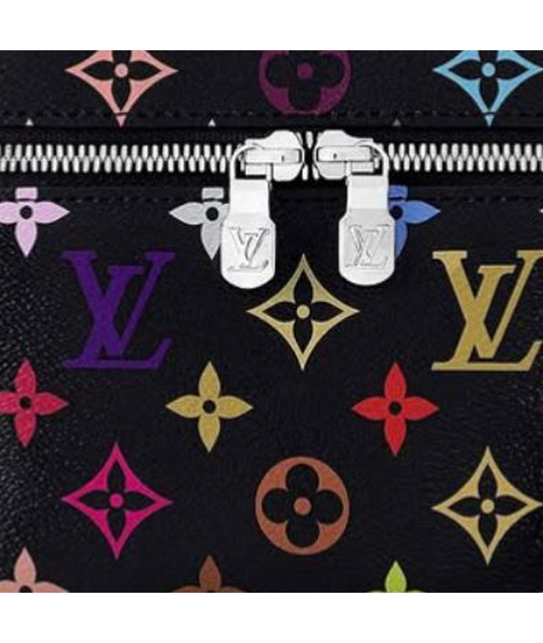 LOUIS VUITTON Черная косметичка, фото 5