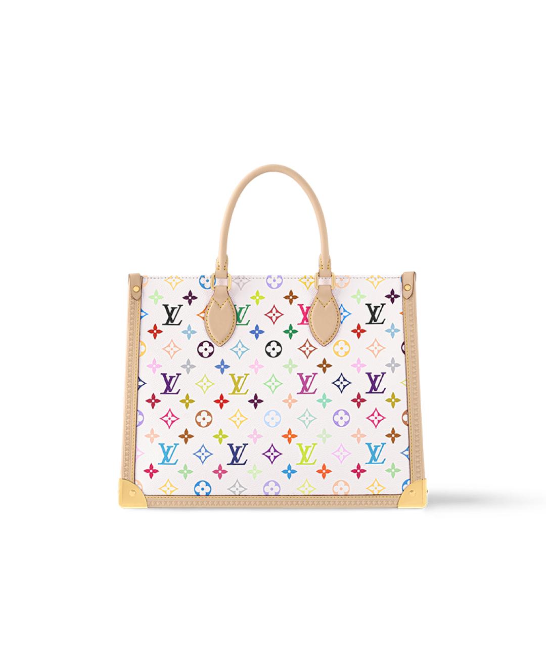 LOUIS VUITTON Белая сумка через плечо, фото 3