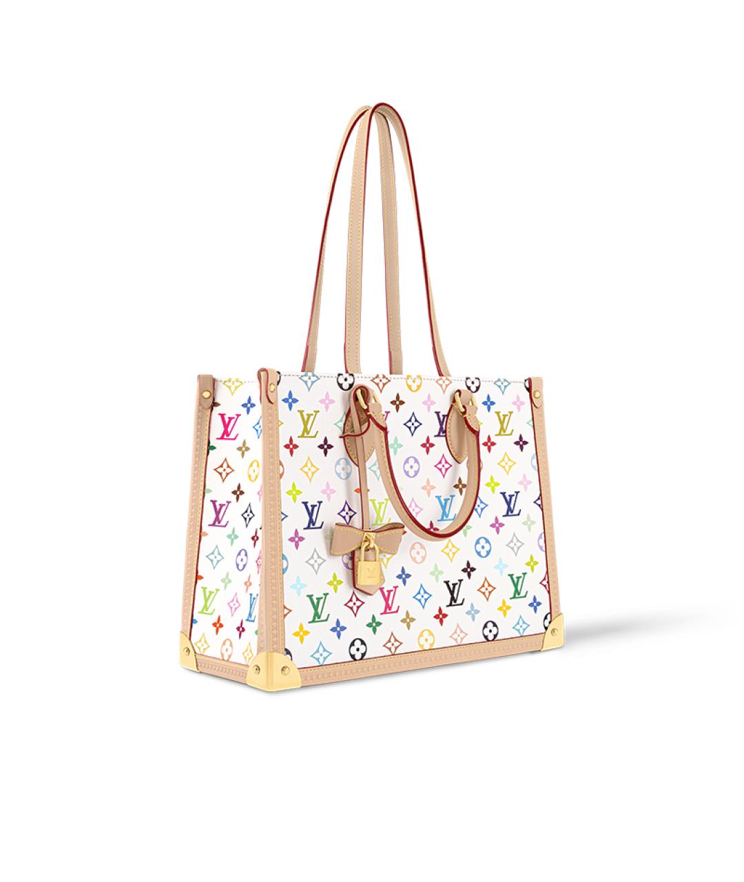 LOUIS VUITTON Белая сумка через плечо, фото 2