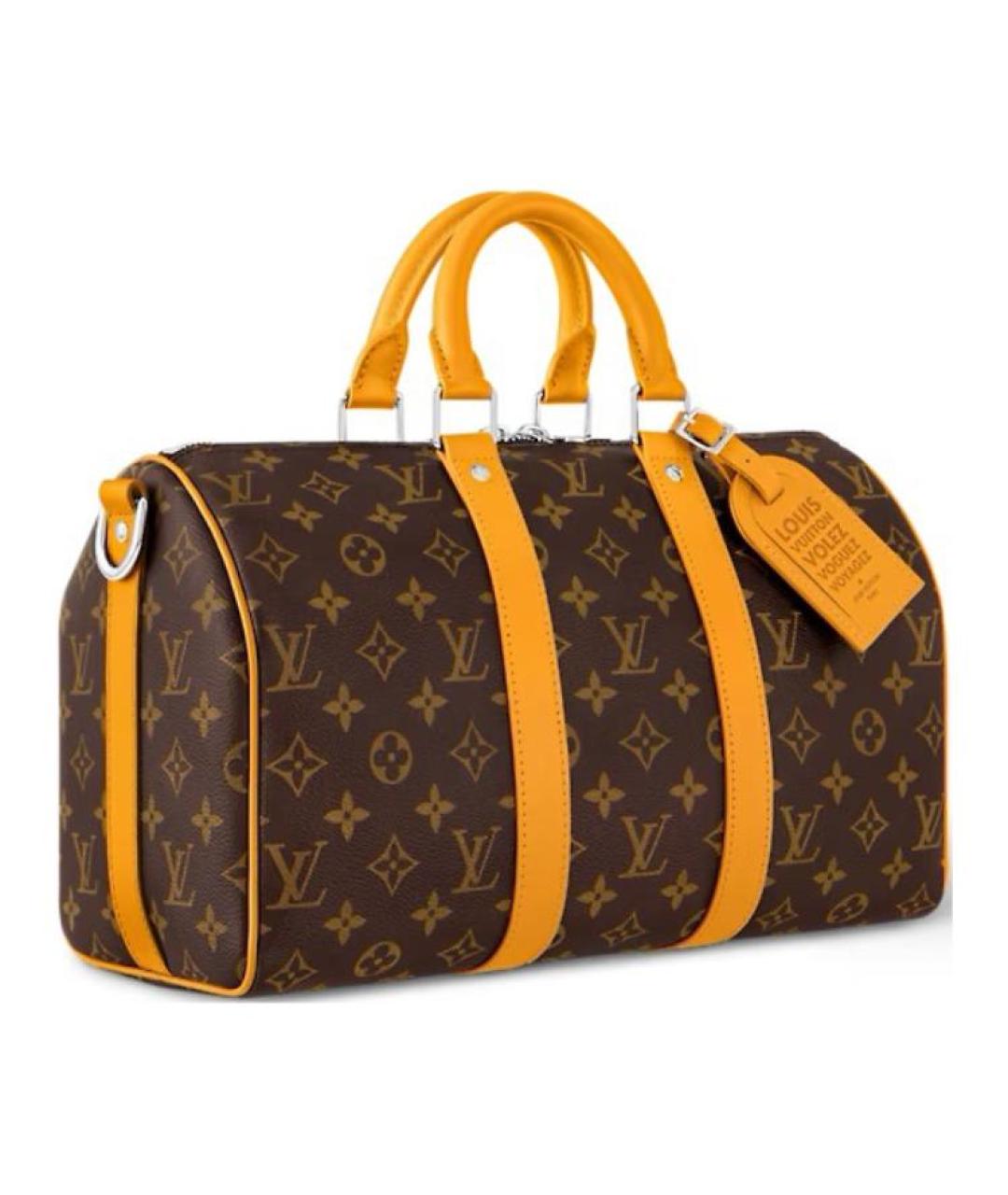 LOUIS VUITTON Коричневая сумка на плечо, фото 2