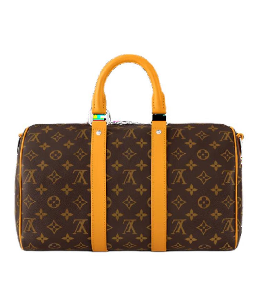 LOUIS VUITTON Коричневая сумка на плечо, фото 3