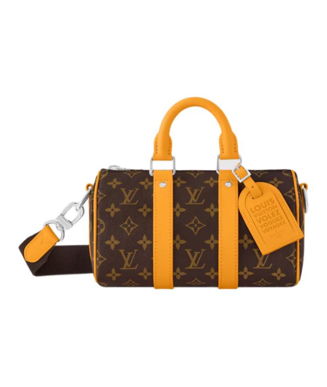 LOUIS VUITTON Коричневая сумка на плечо, фото 1