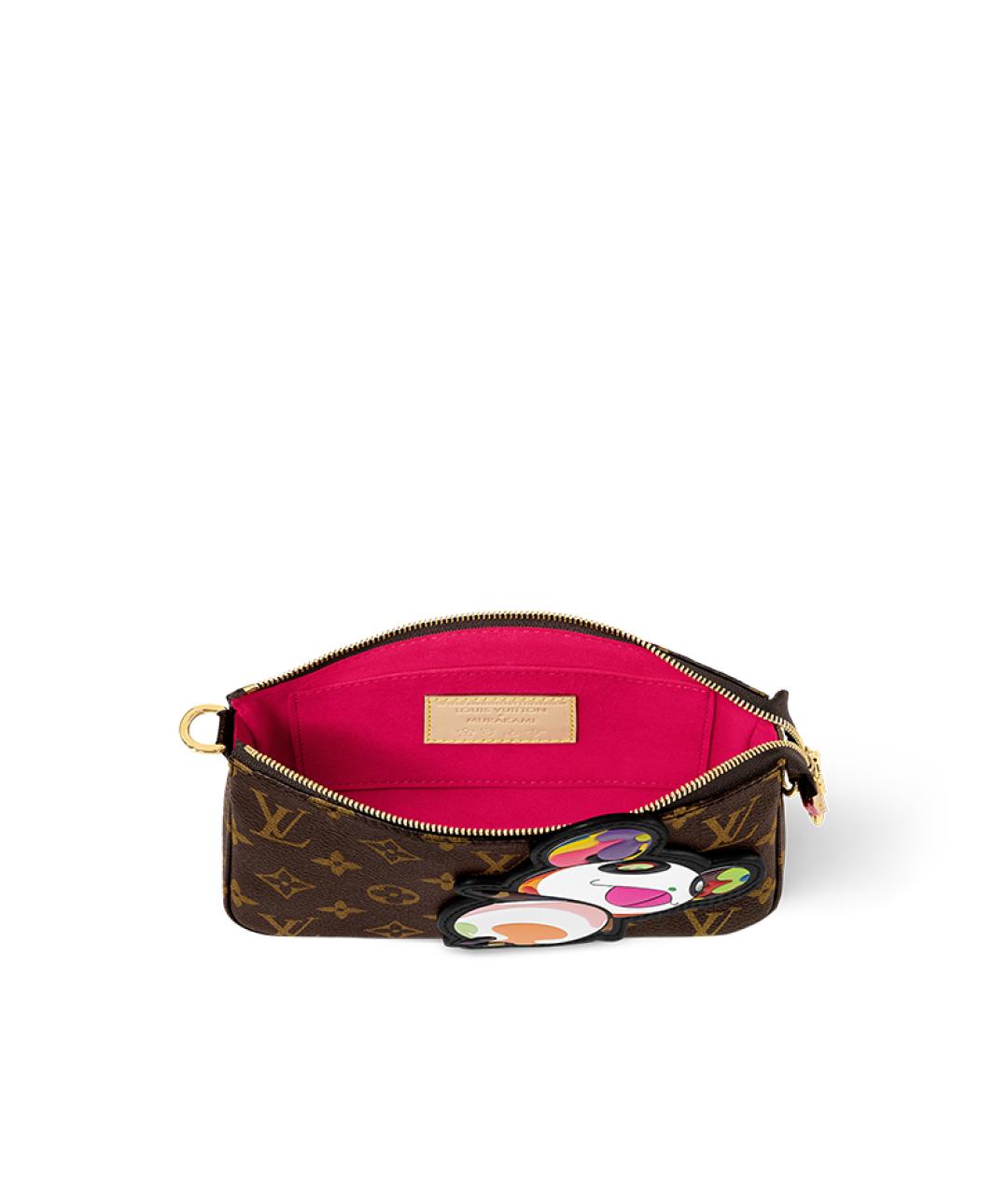 LOUIS VUITTON Коричневая сумка через плечо, фото 4