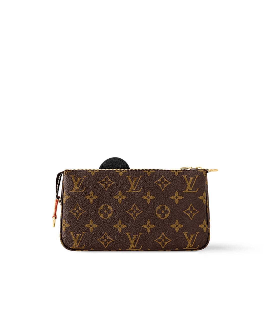 LOUIS VUITTON Коричневая сумка через плечо, фото 3