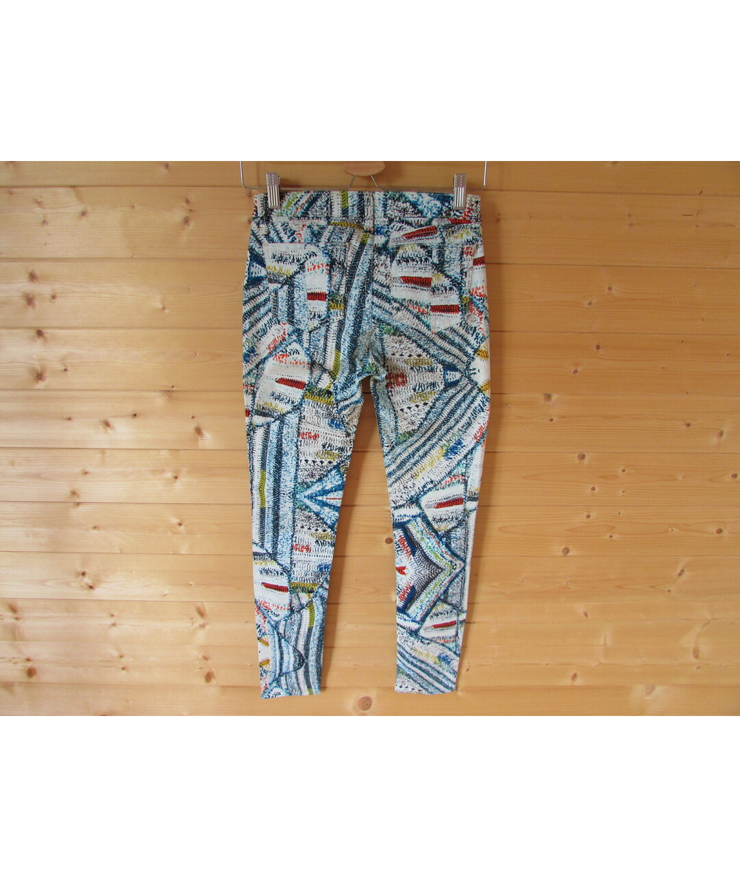 RAG&BONE Мульти хлопко-эластановые брюки узкие, фото 2
