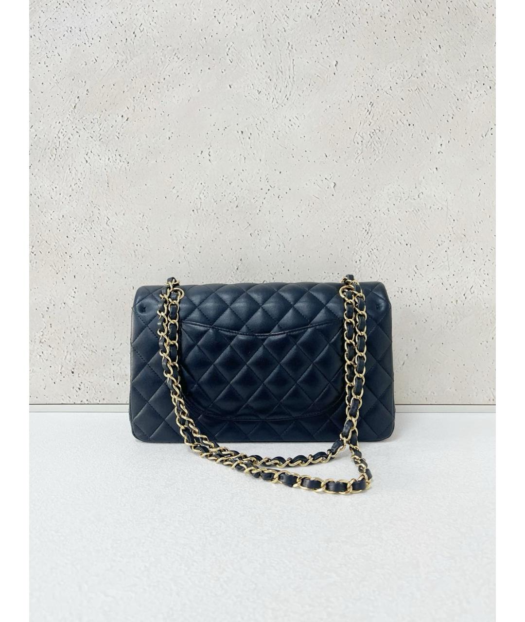 CHANEL Черная кожаная сумка через плечо, фото 3
