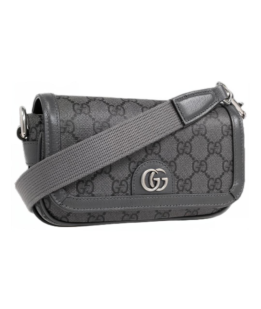 GUCCI Серая сумка на плечо, фото 2