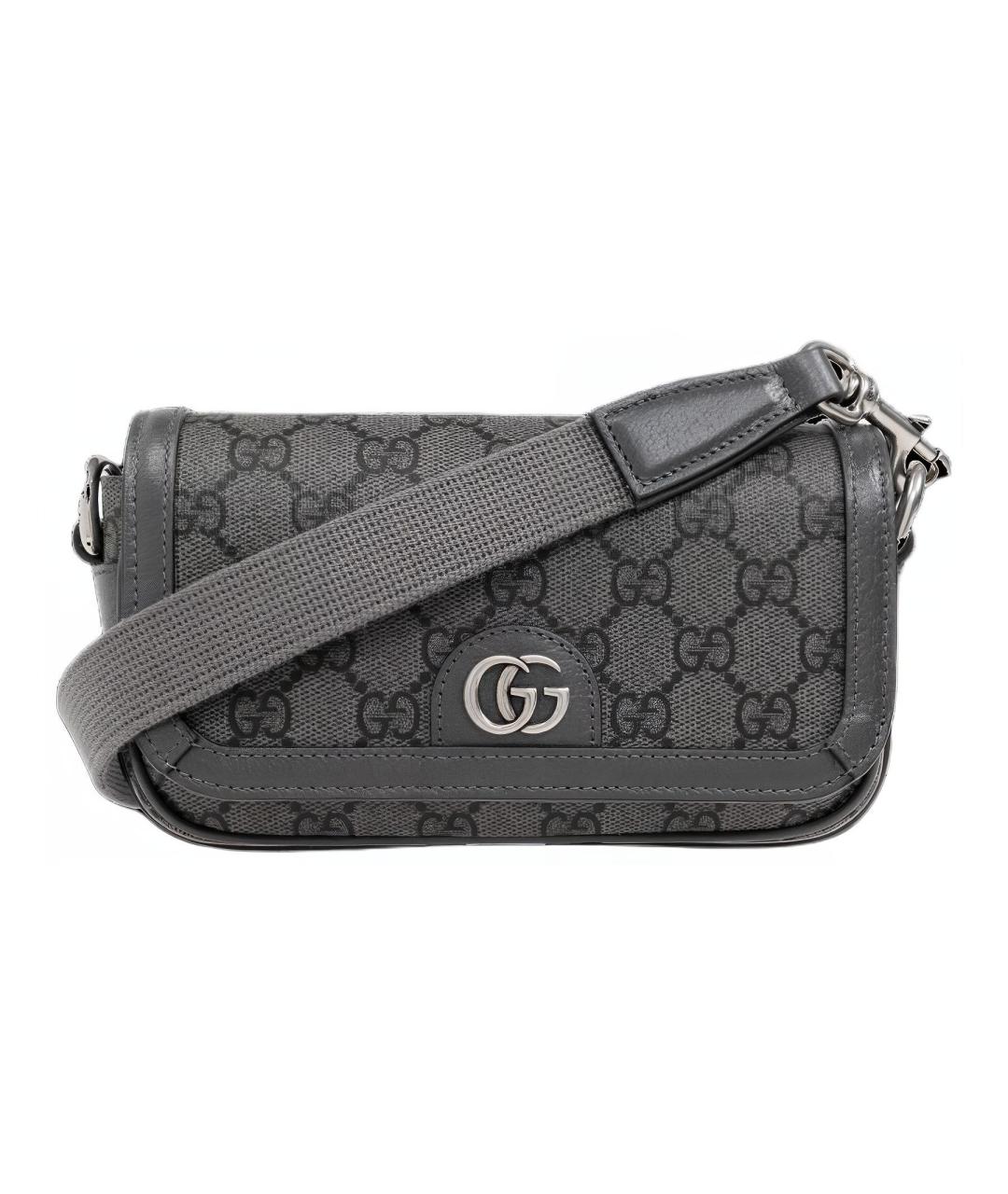 GUCCI Серая сумка на плечо, фото 1