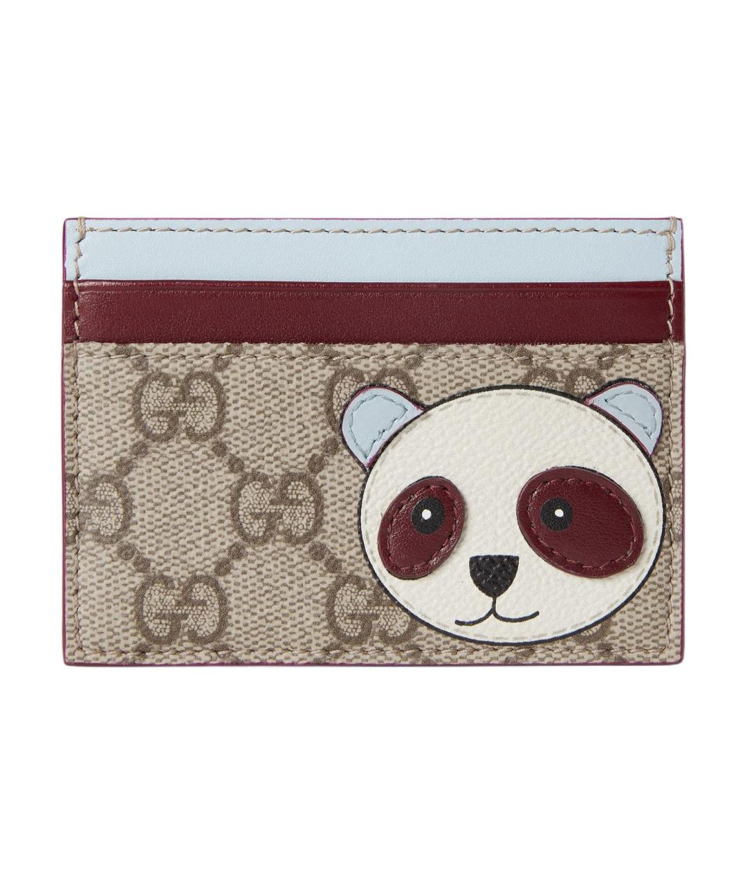 GUCCI Коричневый кардхолдер, фото 1