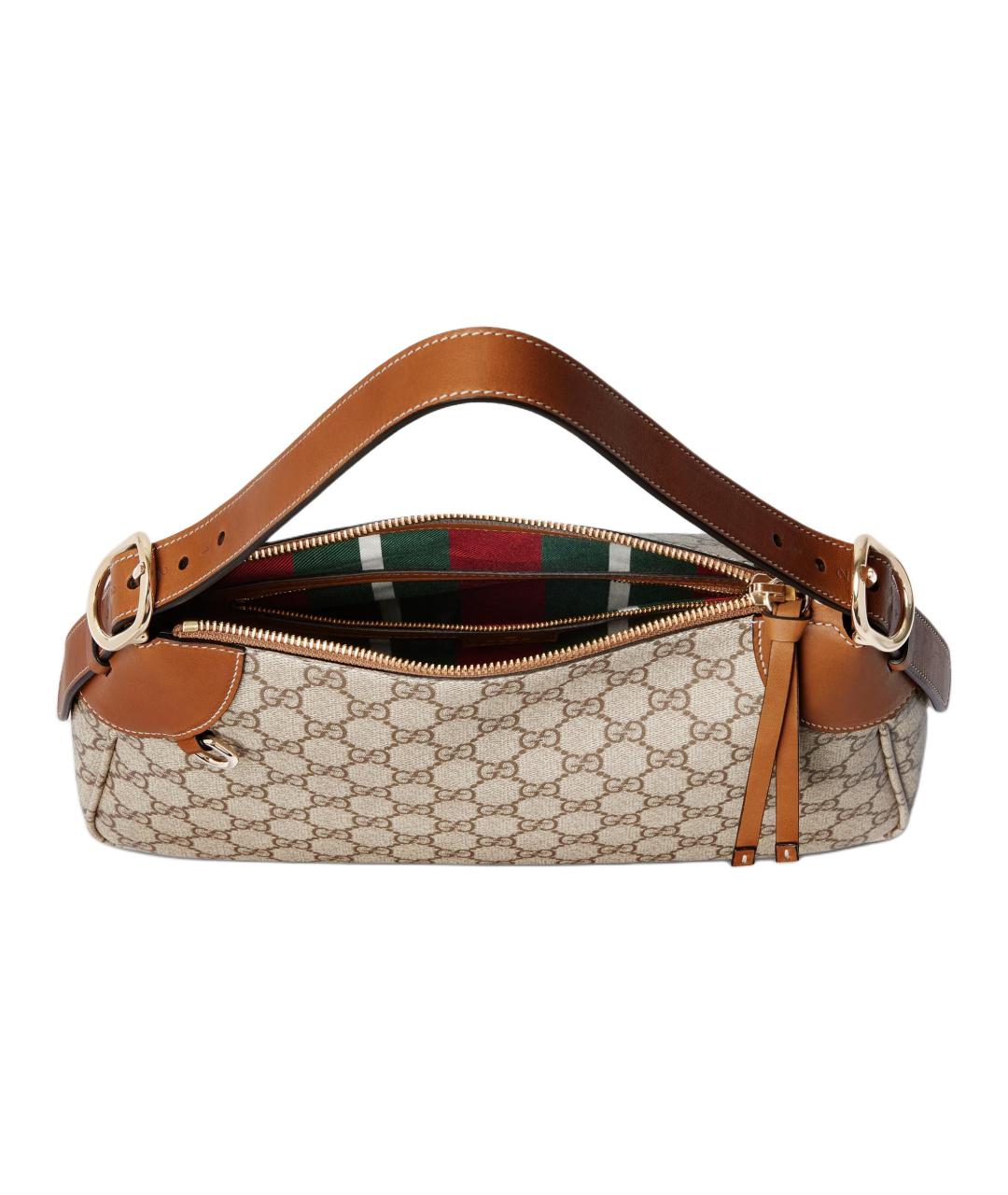 GUCCI Коричневая сумка через плечо, фото 6