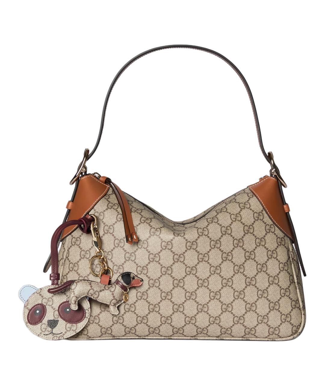 GUCCI Коричневая сумка через плечо, фото 2