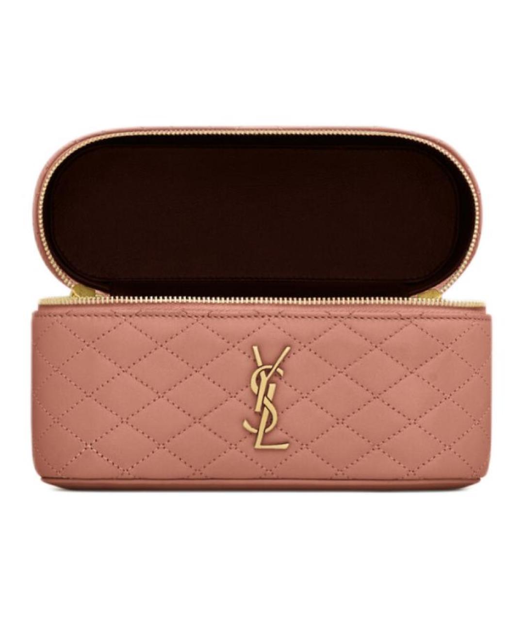 SAINT LAURENT Кожаная сумка через плечо, фото 6