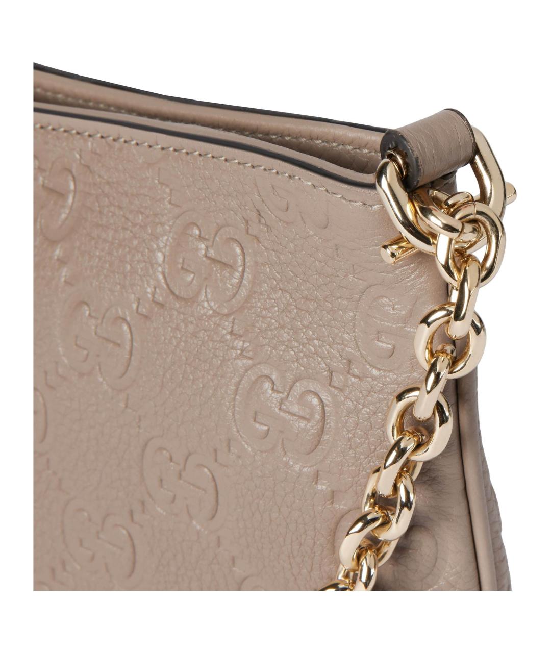 GUCCI Кожаная сумка через плечо, фото 7