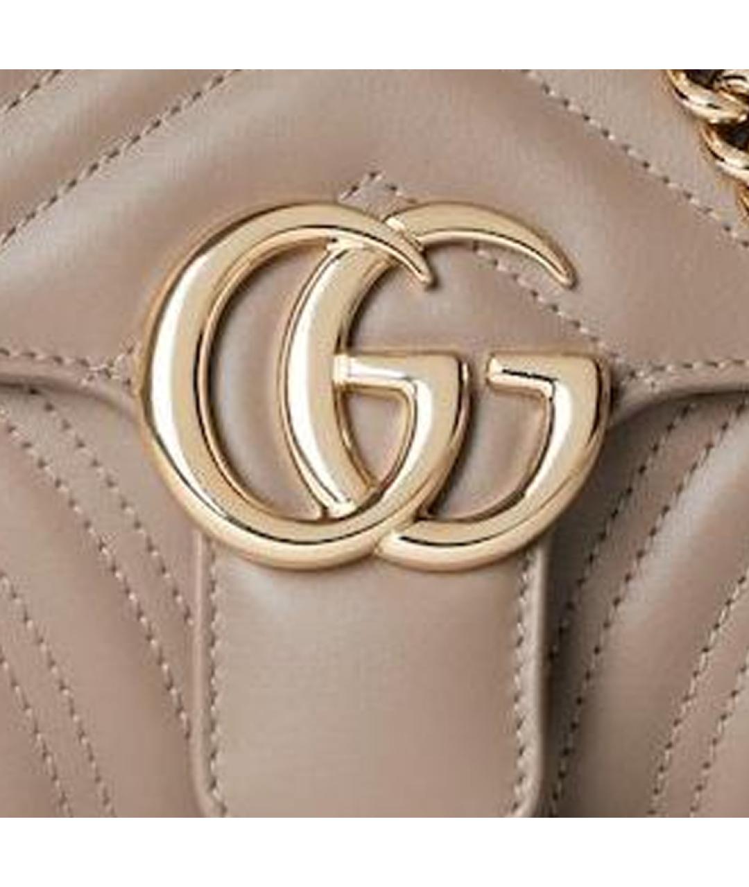 GUCCI Кожаная сумка через плечо, фото 6