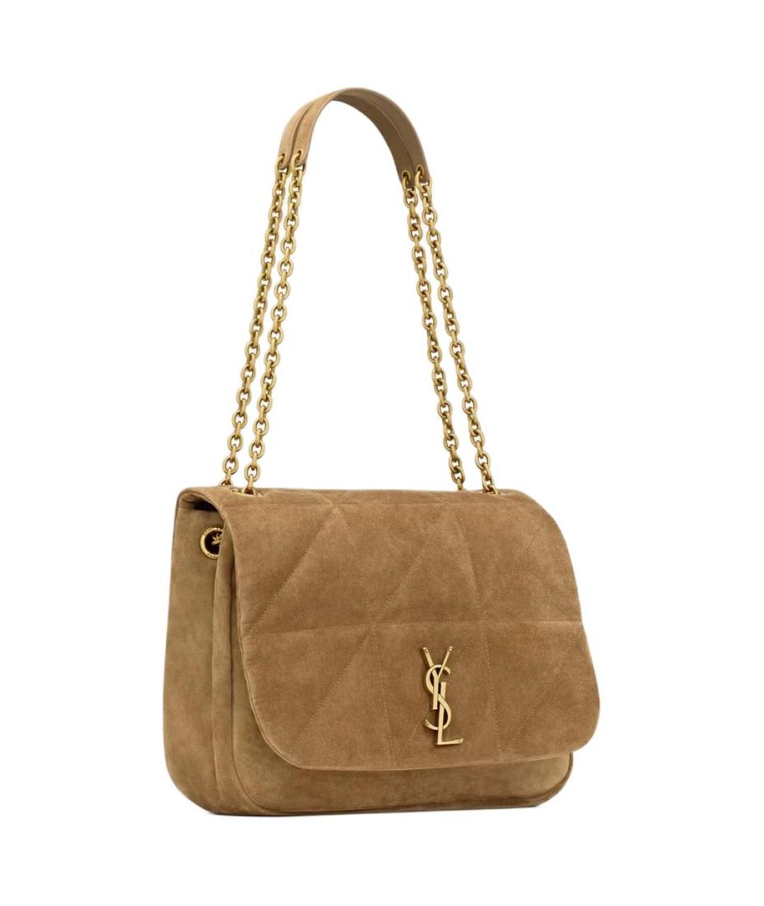 SAINT LAURENT Коричневая сумка через плечо, фото 2