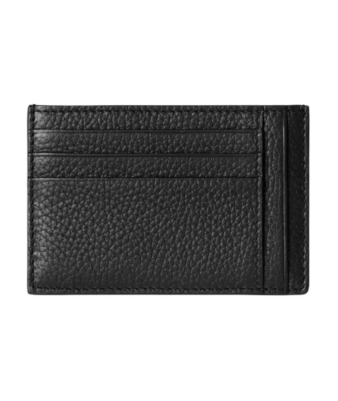 GUCCI Черный кожаный кардхолдер, фото 4