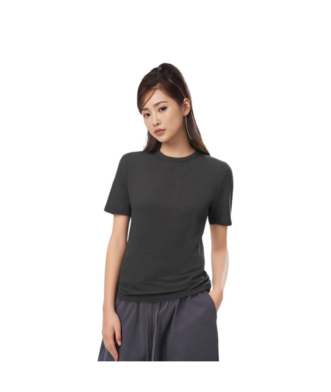 TOTEME Серая футболка, фото 2