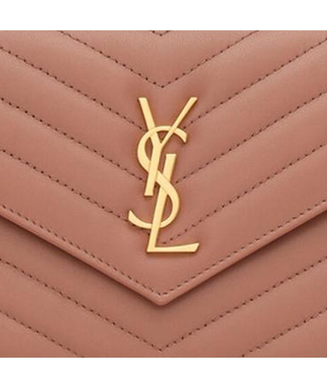 SAINT LAURENT Кожаный кошелек, фото 5