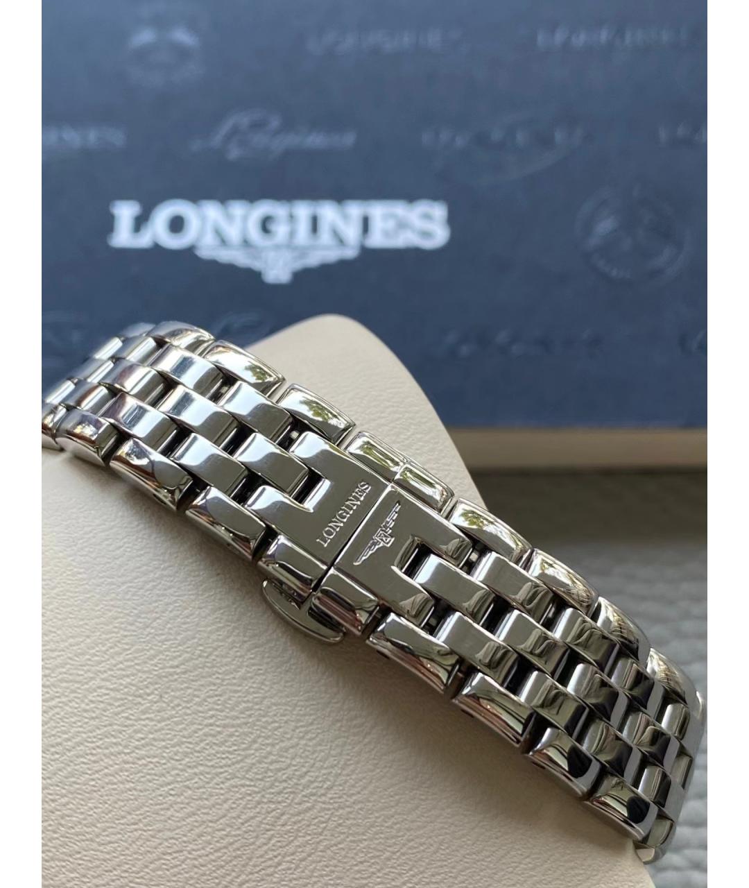 LONGINES Белые латунные часы, фото 4