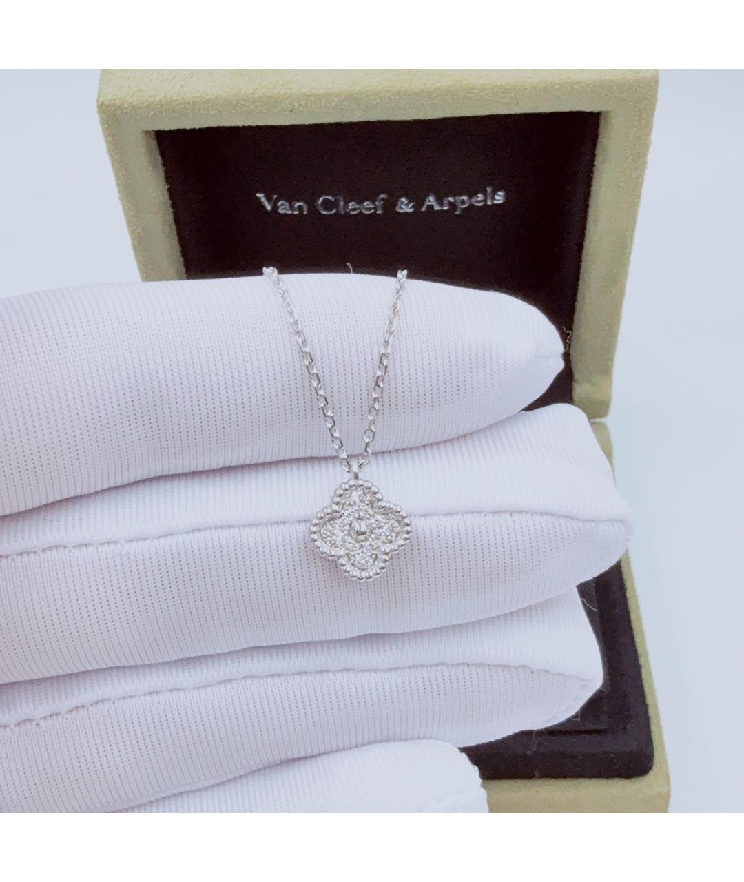 VAN CLEEF & ARPELS Белое колье из белого золота, фото 3