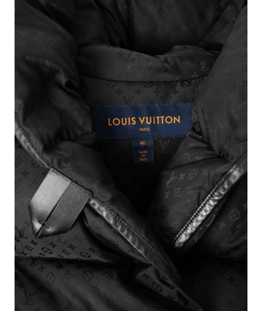 LOUIS VUITTON Черный пуховик, фото 6