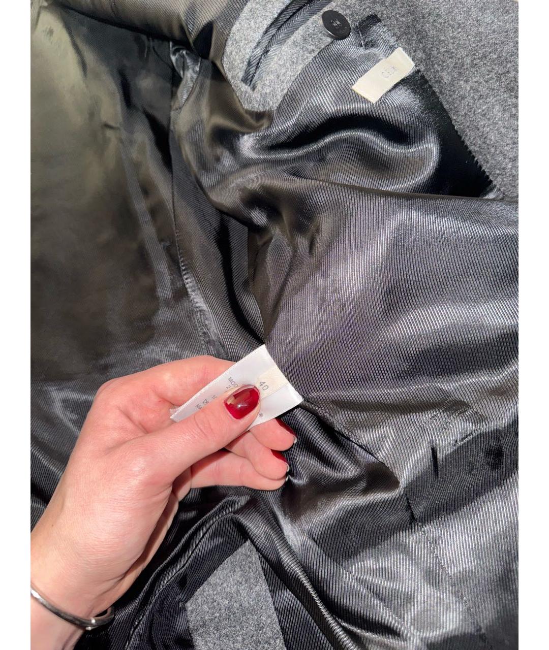 CELINE Антрацитовый жакет/пиджак, фото 2