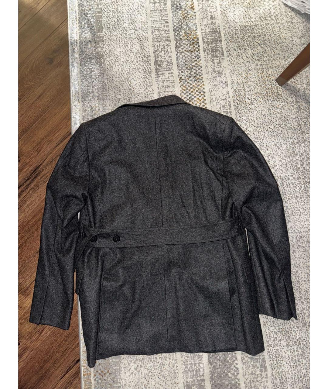CELINE Антрацитовый жакет/пиджак, фото 4