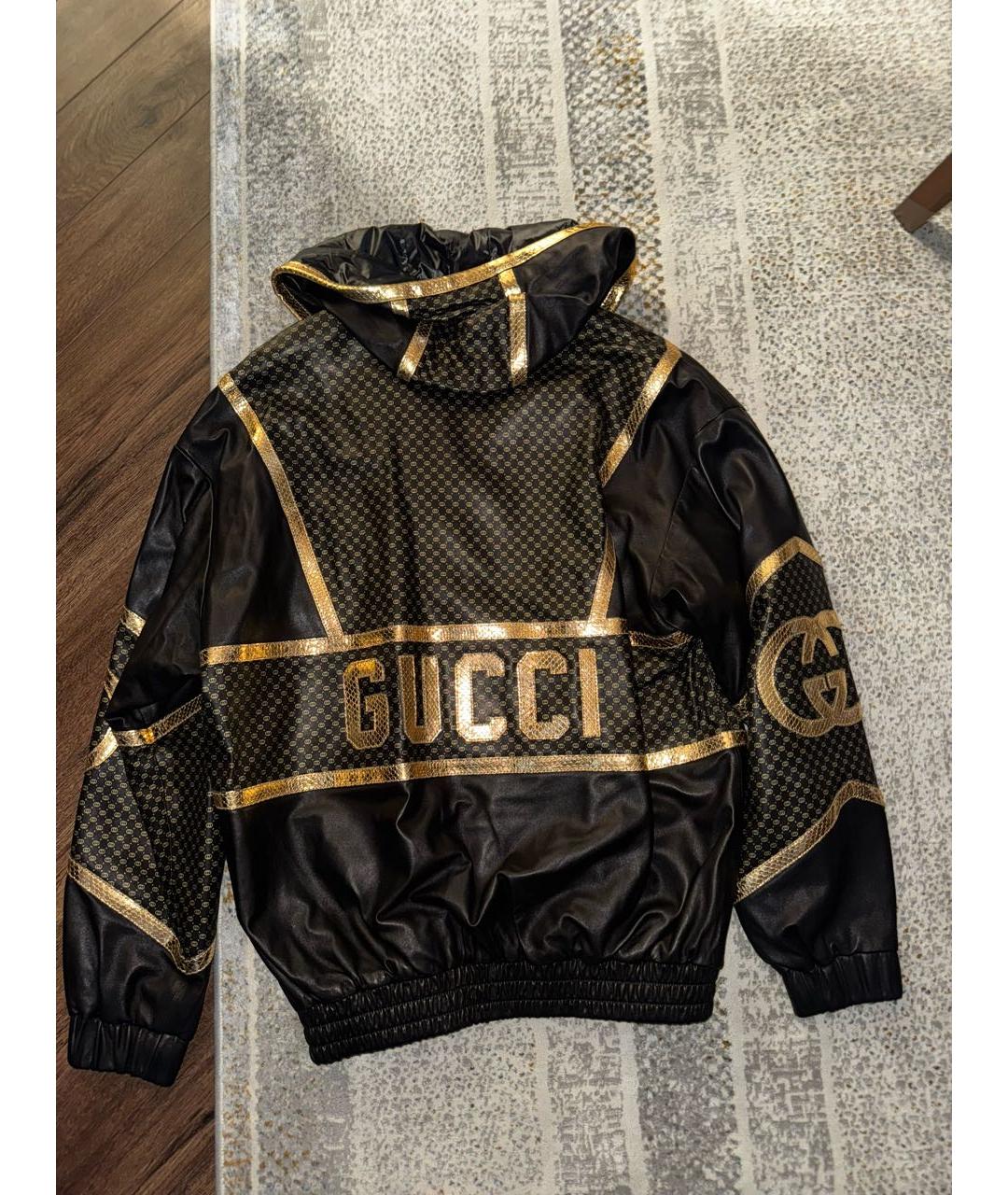 GUCCI Черная куртка, фото 2
