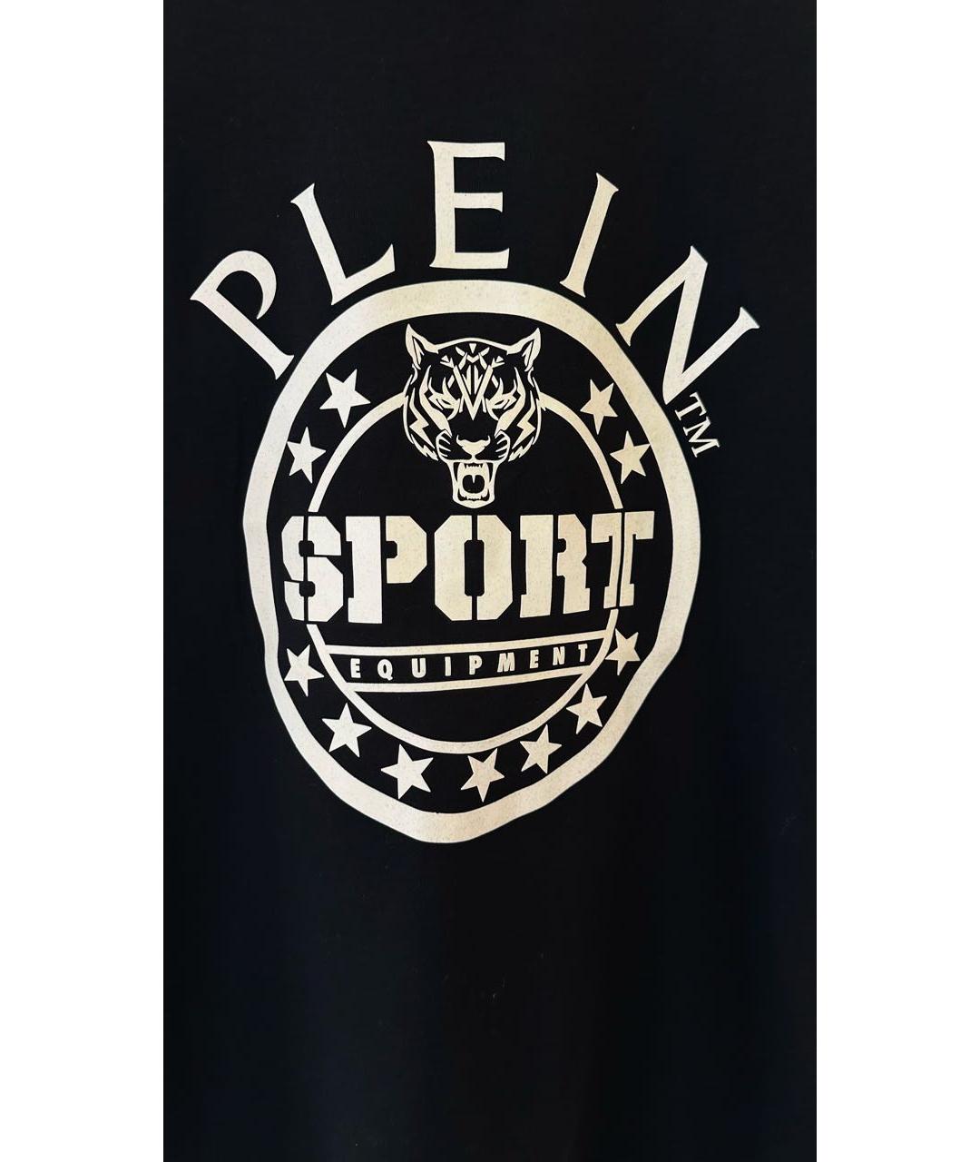 PHILIPP PLEIN Черная хлопковая футболка, фото 3