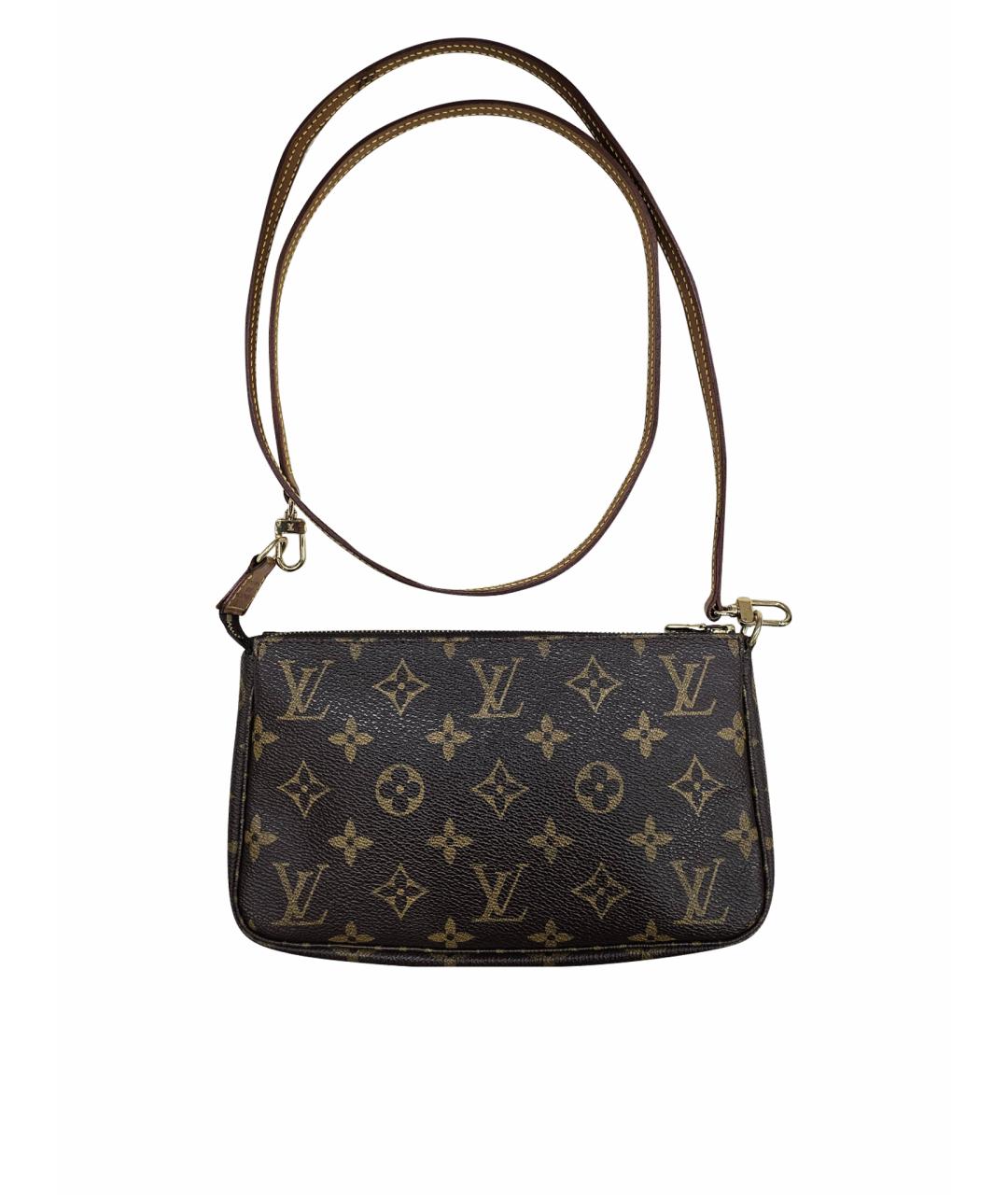 LOUIS VUITTON Коричневая сумка через плечо, фото 1