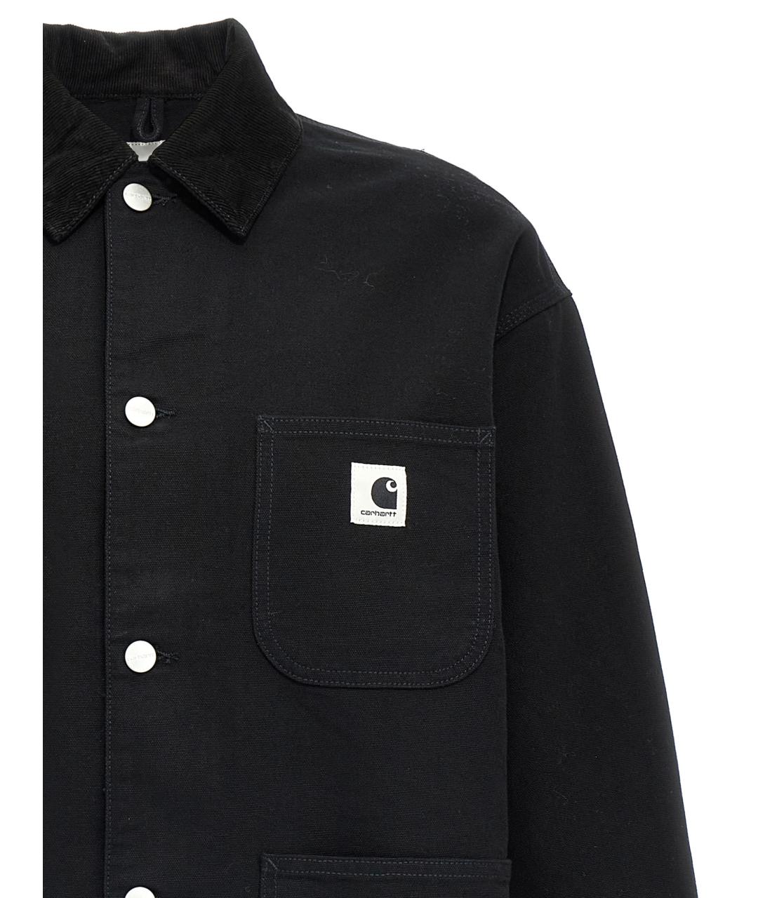 CARHARTT WIP Черная хлопковая куртка, фото 3