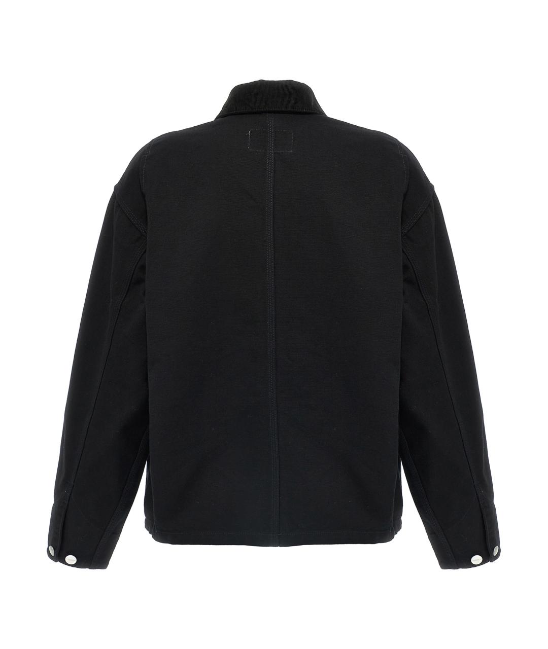 CARHARTT WIP Черная хлопковая куртка, фото 2