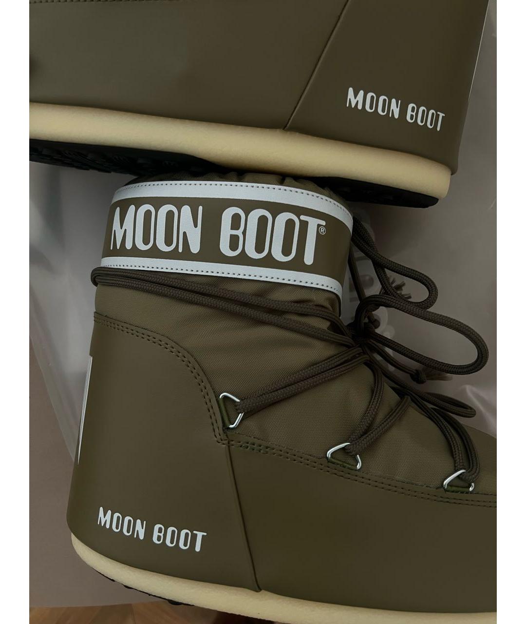 MOON BOOT Хаки ботинки, фото 7