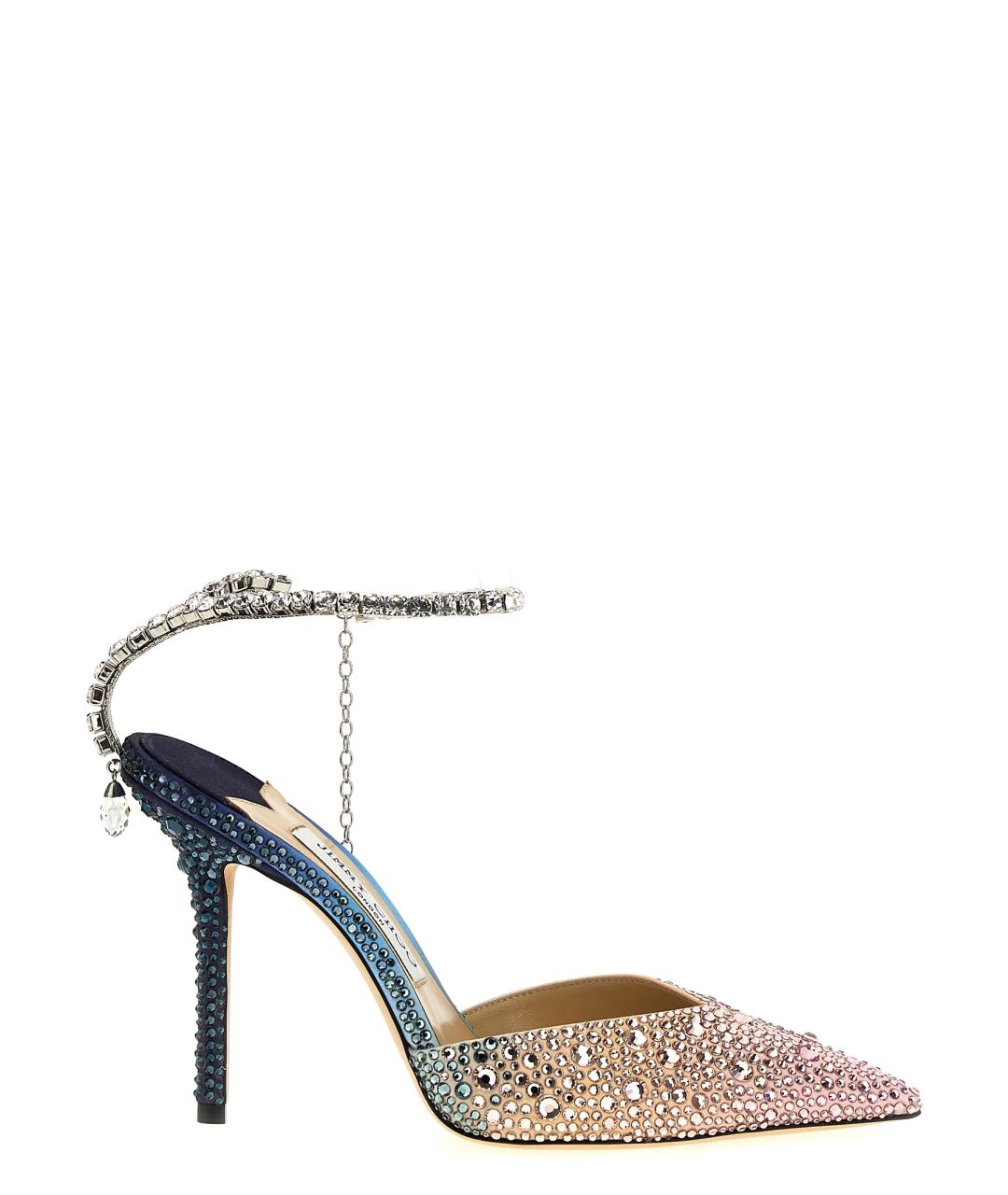 JIMMY CHOO Мульти текстильные туфли, фото 1