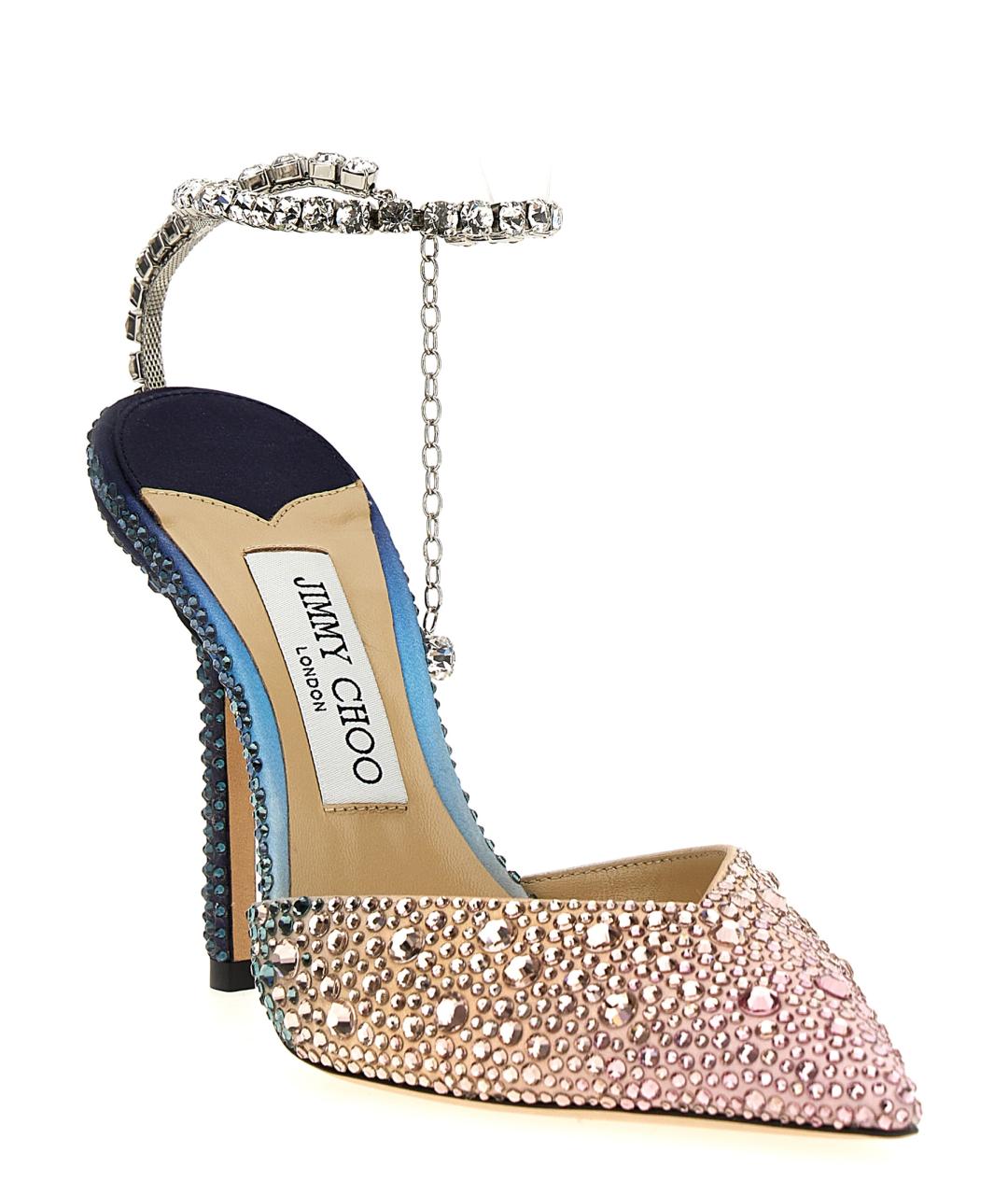 JIMMY CHOO Мульти текстильные туфли, фото 2