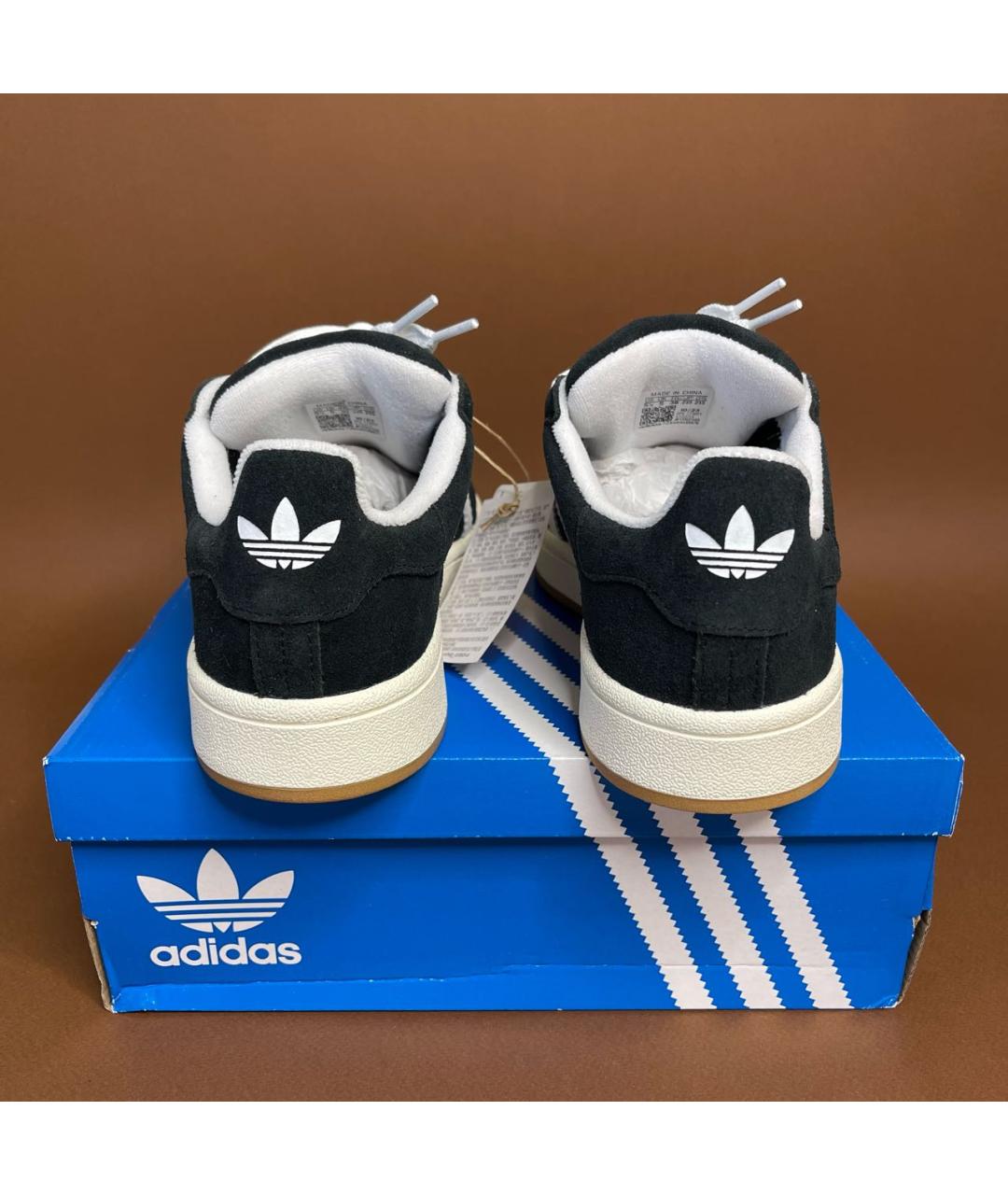 ADIDAS Черные кеды, фото 4