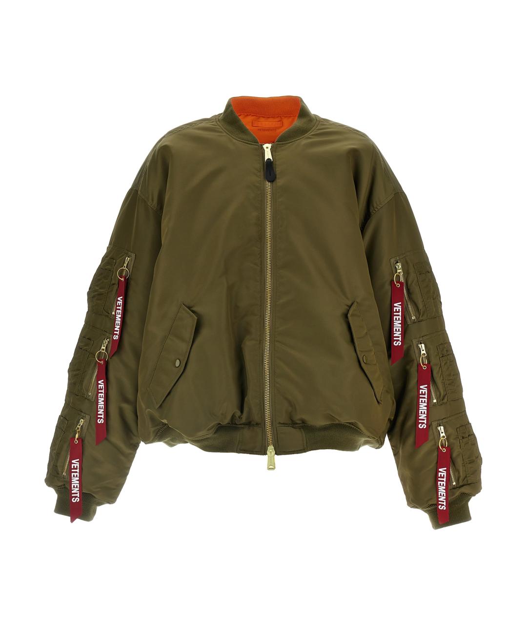 VETEMENTS Мульти синтетическая куртка, фото 1
