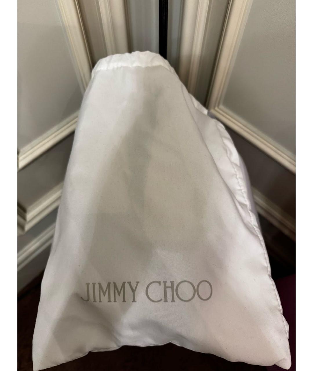 JIMMY CHOO Черные кожаные балетки, фото 6