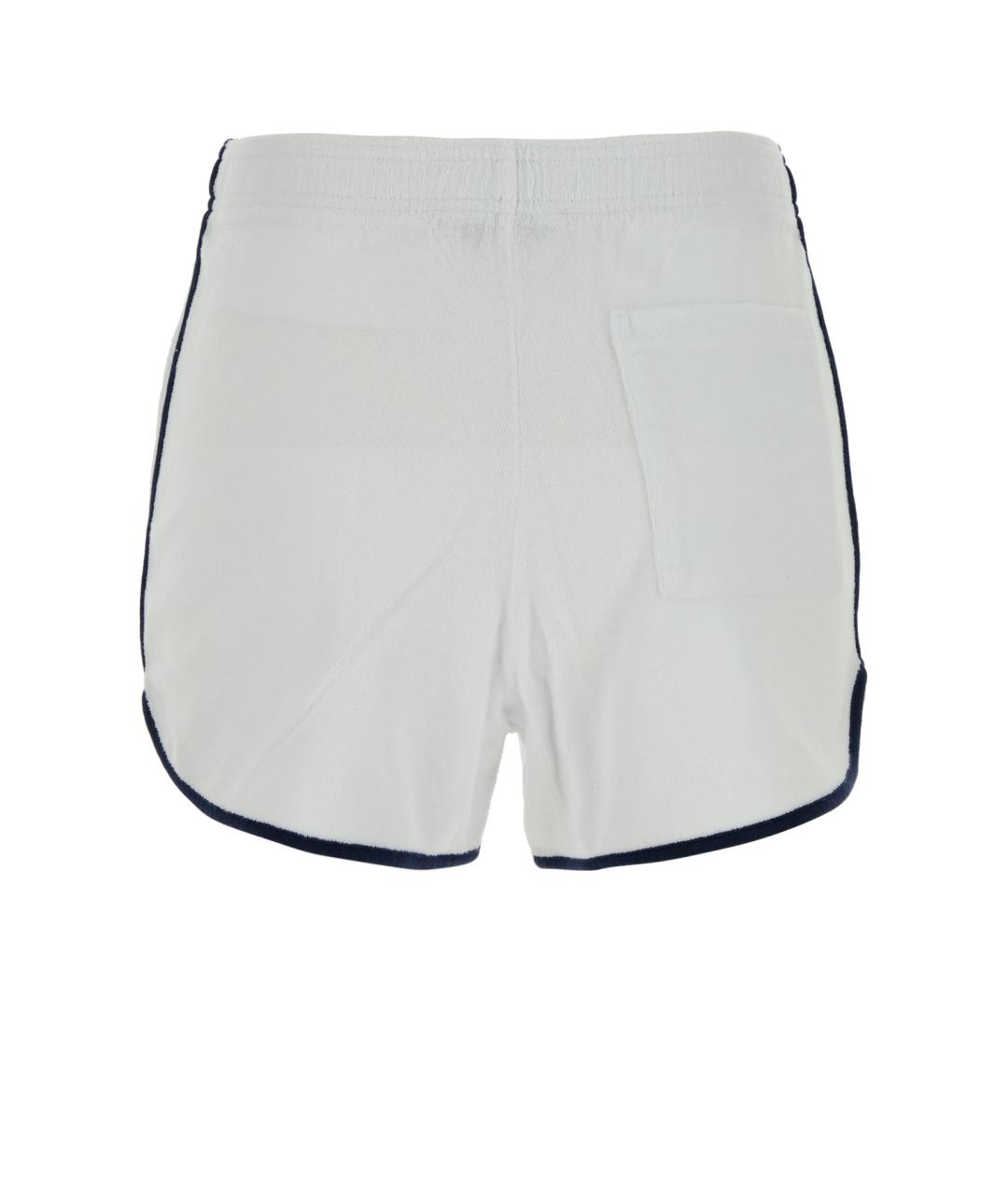 SPORTY AND RICH Белые хлопковые шорты, фото 2