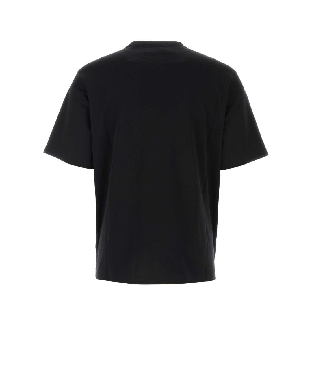 PRADA Черная хлопковая футболка, фото 2