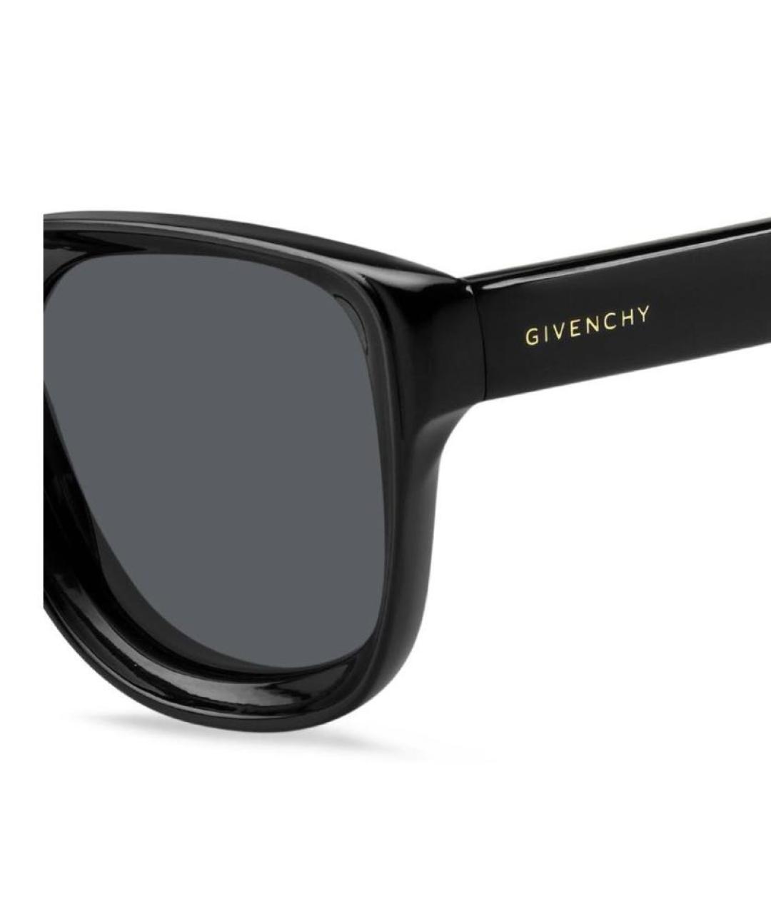 GIVENCHY Черные пластиковые солнцезащитные очки, фото 4