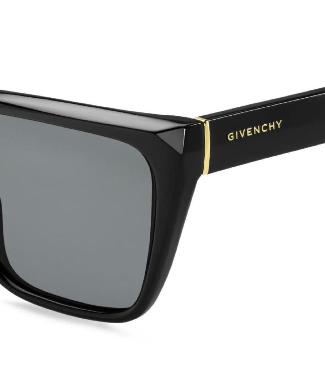 GIVENCHY Черные пластиковые солнцезащитные очки, фото 7